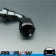 PROFLOW 400 Series 90 Degree Hose End Fitting Black Push On  AN -6 (AN6)