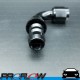 PROFLOW 400 Series 90 Degree Hose End Fitting Black Push On  AN -10 (AN10)