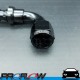 PROFLOW 400 Series 90 Degree Hose End Fitting Black Push On  AN -10 (AN10)