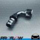 PROFLOW 400 Series 90 Degree Hose End Fitting Black Push On  AN -12 (AN12)