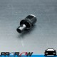 PROFLOW 400 Series Straight Hose End Fitting Black Push On  AN -5 (AN5)