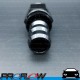 PROFLOW 400 Series Straight Hose End Fitting Black Push On  AN -12 (AN12)