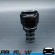 PROFLOW 400 Series Straight Hose End Fitting Black Push On  AN -12 (AN12)