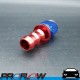 PROFLOW 400 Series Straight Hose End Fitting Blue/Red Push On  AN -10 (AN10)