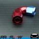 PROFLOW 500 Series 120 Degree Hose End Fitting Blue/Red Cutter  AN -8 (AN8)