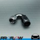 PROFLOW 500 Series 150 Degree Hose End Fitting Black Cutter  AN -6 (AN6)