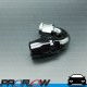 PROFLOW 500 Series 150 Degree Hose End Fitting Black Cutter  AN -6 (AN6)