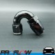 PROFLOW 500 Series 150 Degree Hose End Fitting Black Cutter  AN -6 (AN6)