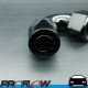 PROFLOW 500 Series 150 Degree Hose End Fitting Black Cutter  AN -12 (AN12)