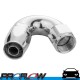 PROFLOW 500 Series 150 Degree Hose End Fitting Polished Cutter  AN -4 (AN4)