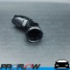 PROFLOW 500 Series 45 Degree Hose End Fitting Black Cutter  AN -8 (AN8)