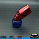 PROFLOW 500 Series 45 Degree Hose End Fitting Blue/Red Cutter AN -12 (AN12)