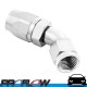 PROFLOW 500 Series 45 Degree Hose End Fitting Polished Cutter  AN -20 (AN20)