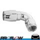 PROFLOW 500 Series 90 Degree Hose End Fitting Polished Cutter  AN -4 (AN4)