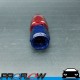 PROFLOW 500 Series Straight Hose End Fitting Blue/Red Cutter  AN -6 (AN6)