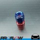 PROFLOW 500 Series Straight Hose End Fitting Blue/Red Cutter  AN -6 (AN6)