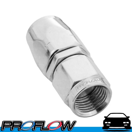 PROFLOW 500 Series Straight Hose End Fitting Polished Cutter  AN -4 (AN4)