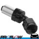 PROFLOW 600 Series Crimp Hose Ends Fitting 45 Degree Black  AN -8 (AN8)