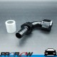 PROFLOW 600 Series Crimp Hose Ends Fitting 90 Degree Black  AN -10 (AN10)