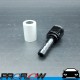 PROFLOW 600 Series Crimp Hose Ends Straight Fitting Black  AN -6 (AN6)