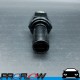 PROFLOW 600 Series Crimp Hose Ends Straight Fitting Black  AN -10 (AN10)