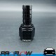 PROFLOW 600 Series Crimp Hose Ends Straight Fitting Black  AN -10 (AN10)