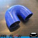 PROFLOW Silicone Intercooler Hose Elbow Blue 180 Degree 3"