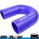 PROFLOW Silicone Hose Elbow Blue 180 Degree 4"