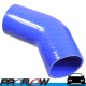 PROFLOW Silicone Hose Elbow Blue 45 Degree 1"