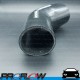 PROFLOW Silicone Hose Reducer Elbow Black - 45 Degree 3" to 3.5"