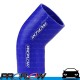 PROFLOW Silicone Hose Reducer Elbow Blue - 45 Degree 2" 2.25"