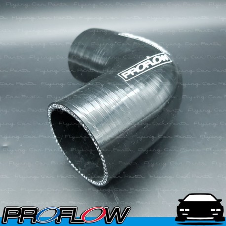 PROFLOW Silicone Hose Elbow Black 90 Degree 2.5"