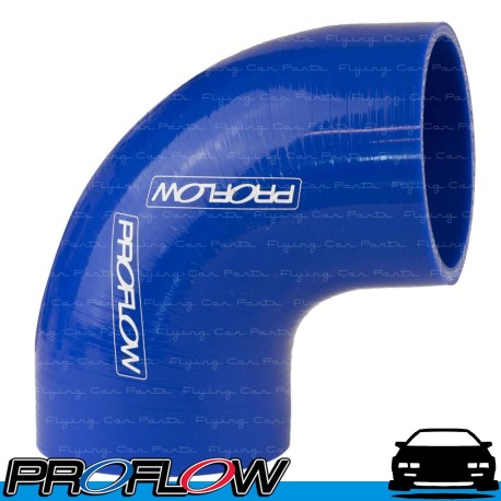 PROFLOW Silicone Hose Elbow Blue 90 Degree 1"