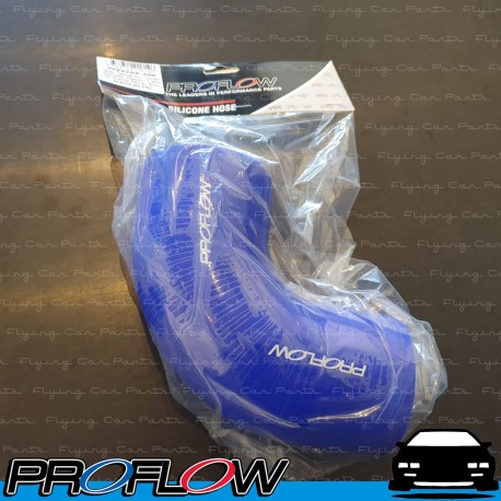 PROFLOW Silicone Hose Elbow Blue 90 Degree 3"