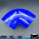 PROFLOW Silicone Hose Elbow Blue 90 Degree 4"