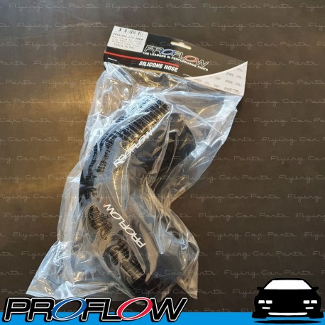 PROFLOW Silicone Hose Reducer Elbow Black 90 Degree 2.75" 3"