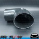 PROFLOW Silicone Hose Reducer Elbow Black 90 Degree 3.5" 4"