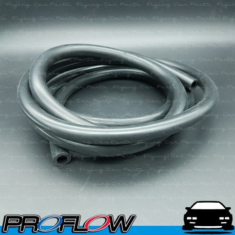 PROFLOW Silicone Vacuum Hose 3 Metres Black 13mm 1/2"