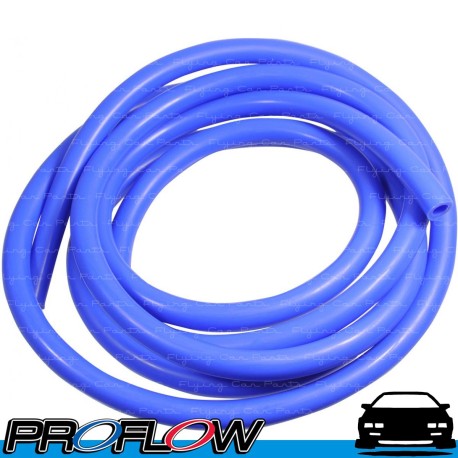 PROFLOW Silicone Vacuum Hose 3 Metres Blue 10mm 3/8"