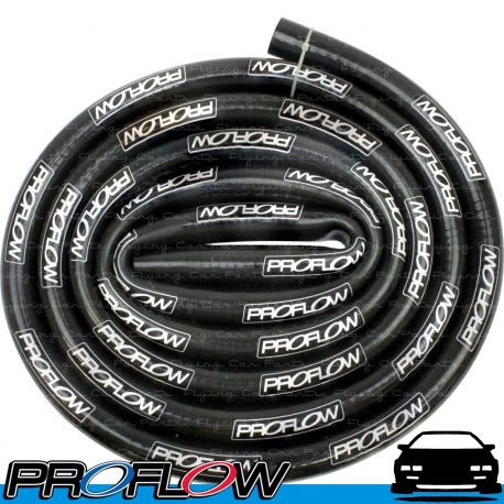 PROFLOW Silicone Heater Hose 3 Metres Black 13mm (1/2")