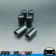 PROFLOW 6 x Silicone Vacuum Port Block Off Caps 3/8" Black