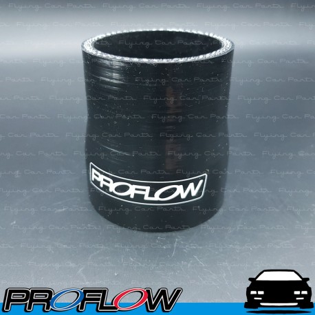 PROFLOW Straight Silicone Hose Reducer Black 2.25" to 2.5"