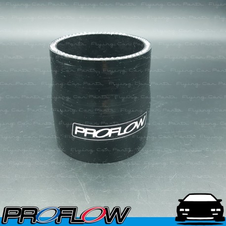 PROFLOW Straight Silicone Hose Reducer Black 2.5" 2.75"