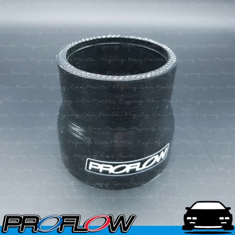 PROFLOW Straight Silicone Hose Reducer Black 2.5" 3"