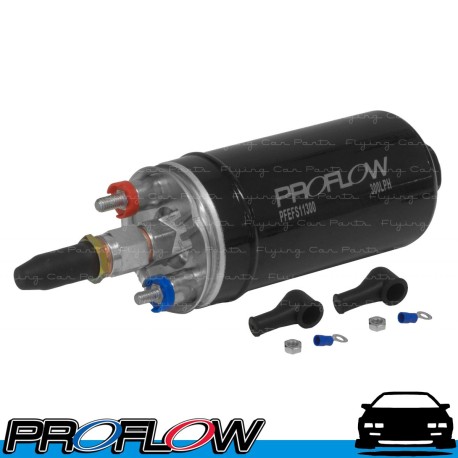 PROFLOW 300LPH 650HP 60mm High Pressure EFI External Fuel Pump (Bosch 044 Style)