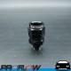 PROFLOW Female To Male Swivel Fitting Straight Black AN -6 (AN6) 1/8" NPT