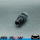 PROFLOW Female To Male Swivel Fitting Straight Black AN -6 (AN6) 1/4" NPT