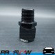 PROFLOW Female To Male Swivel Fitting Straight Black AN -10 (AN10) 1/2" NPT