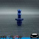 PROFLOW AN -6 (AN6) Male Flare to 8mm Barb Adaptor Fitting Blue