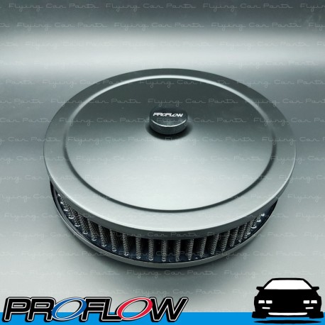 PROFLOW Black Air Filter Cleaner Assembly 9" x 2" Washable Reusable